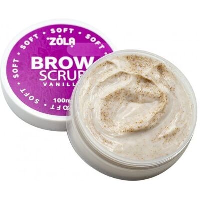Zola, Peeling drobnoziarnisty do brwi, Vanilla, 100 ml Zola, Peeling drobnoziarnisty do brwi, Vanilla, 100 ml