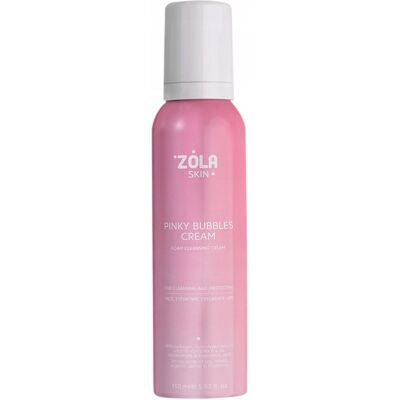 ZOLA SKIN, Krem pianka do oczyszczania Pinky Bubbles Cream, 150ml ZOLA SKIN, Krem pianka do oczyszczania Pinky Bubbles Cream, 150ml