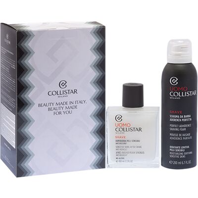 Collistar Set (Perfect-Grip Shaving Foam 200ml + Aftershave For Sensitive Skin 100ml) Collistar Set (Perfect-Grip Shaving Foam 200ml + Aftershave For Sensitive Skin 100ml)
