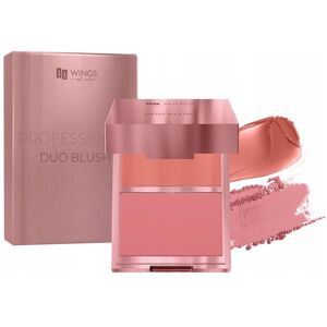 AA Wings Of Color Professional Duo Blush Róż do policzków 2w1 02 Peach Haze AA Wings Of Color Professional Duo Blush Róż do policzków 2w1 02 Peach Haze