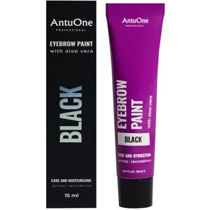 AntuOne, Farba do brwi, Black, 15 ml AntuOne, Farba do brwi, Black, 15 ml