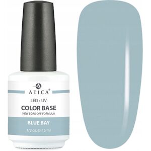 Atica 89399 Baza Kolorowa Blue Bay (soak off) 15ml Atica 89399 Baza Kolorowa Blue Bay (soak off) 15ml