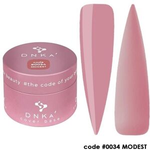 Baza kolorowa DNKa Cover Base nr 0034 Modest, 30 ml Baza kolorowa DNKa Cover Base nr 0034 Modest, 30 ml