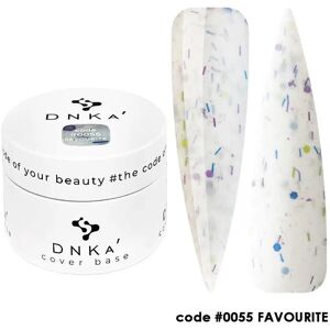 Baza kolorowa DNKa Cover Base nr 0055 Favourite, 30 ml Baza kolorowa DNKa Cover Base nr 0055 Favourite, 30 ml