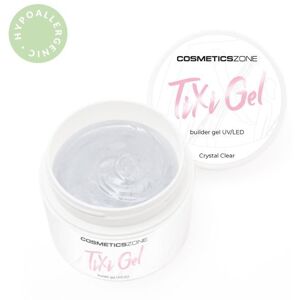 Cosmetics Zone Żel budujący z pamięcią cieczy przezroczysty UV LED Crystal Clear 50ml Cosmetics Zone Żel budujący z pamięcią cieczy przezroczysty UV LED Crystal Clear 50ml