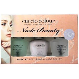 Cuccio zestaw lakier 1244 + Top+ baza Beauty Nude Cuccio zestaw lakier 1244 + Top+ baza Beauty Nude
