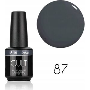 CULT Colour Gel / Lakier Hybrydowy 15 ml UV/LED Blue Smoke 87 CULT Colour Gel / Lakier Hybrydowy 15 ml UV/LED Blue Smoke 87
