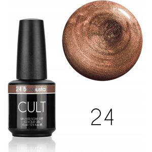 CULT Colour Gel / Lakier Hybrydowy 15 ml UV/LED Bongusta 24 CULT Colour Gel / Lakier Hybrydowy 15 ml UV/LED Bongusta 24