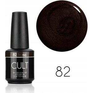 CULT Colour Gel / Lakier Hybrydowy 15 ml UV/LED Bruna 82 CULT Colour Gel / Lakier Hybrydowy 15 ml UV/LED Bruna 82