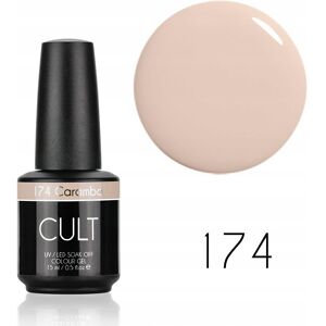 CULT Colour Gel / Lakier Hybrydowy 15 ml UV/LED Caramba 174 CULT Colour Gel / Lakier Hybrydowy 15 ml UV/LED Caramba 174