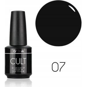 CULT Colour Gel / Lakier Hybrydowy 15 ml UV/LED Dark 07 CULT Colour Gel / Lakier Hybrydowy 15 ml UV/LED Dark 07