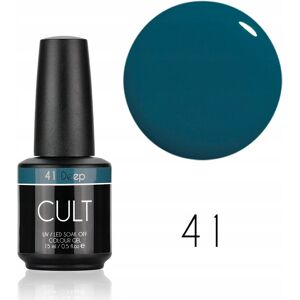 CULT Colour Gel / Lakier Hybrydowy 15 ml UV/LED Deep 41 CULT Colour Gel / Lakier Hybrydowy 15 ml UV/LED Deep 41