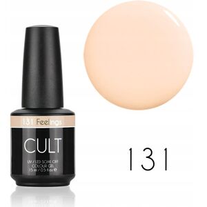 CULT Colour Gel / Lakier Hybrydowy 15 ml UV/LED Feelings 131 CULT Colour Gel / Lakier Hybrydowy 15 ml UV/LED Feelings 131
