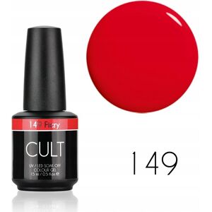 CULT Colour Gel / Lakier Hybrydowy 15 ml UV/LED Fiery 149 CULT Colour Gel / Lakier Hybrydowy 15 ml UV/LED Fiery 149