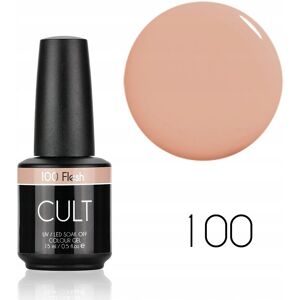 CULT Colour Gel / Lakier Hybrydowy 15 ml UV/LED Flesh 100 CULT Colour Gel / Lakier Hybrydowy 15 ml UV/LED Flesh 100