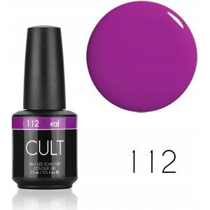 CULT Colour Gel / Lakier Hybrydowy 15 ml UV/LED Floral 112 CULT Colour Gel / Lakier Hybrydowy 15 ml UV/LED Floral 112
