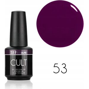 CULT Colour Gel / Lakier Hybrydowy 15 ml UV/LED Pleasure 53 CULT Colour Gel / Lakier Hybrydowy 15 ml UV/LED Pleasure 53