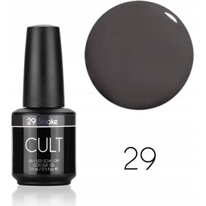 CULT Colour Gel / Lakier Hybrydowy 15 ml UV/LED Smoke 29 CULT Colour Gel / Lakier Hybrydowy 15 ml UV/LED Smoke 29