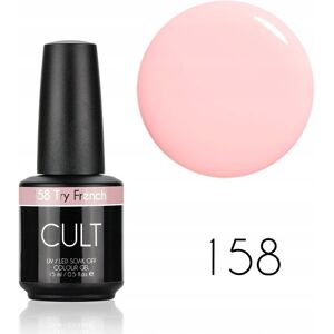 CULT Colour Gel / Lakier Hybrydowy 15 ml UV/LED Try French 158 CULT Colour Gel / Lakier Hybrydowy 15 ml UV/LED Try French 158
