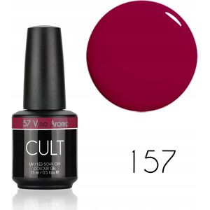 CULT Colour Gel / Lakier Hybrydowy 15 ml UV/LED Vino Aromo 157 CULT Colour Gel / Lakier Hybrydowy 15 ml UV/LED Vino Aromo 157