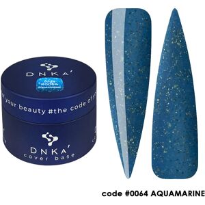 DNKa, Baza kolorowa, Cover Base nr 0064 Aquamarine, 30 ml DNKa, Baza kolorowa, Cover Base nr 0064 Aquamarine, 30 ml
