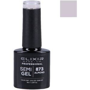 Elixir, Lakier hybrydowy do paznokci 873 Almond, 8 ml Elixir, Lakier hybrydowy do paznokci 873 Almond, 8 ml