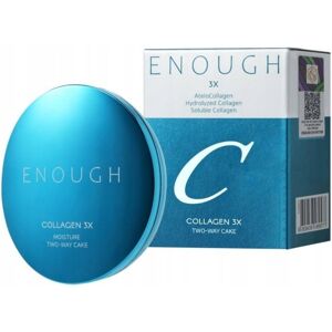 Enough Collagen 3X Moisture Two Way Cake Podkład SPF28 Nawilżenie 21N 12 g Enough Collagen 3X Moisture Two Way Cake Podkład SPF28 Nawilżenie 21N 12 g