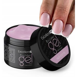 Excellent Pro Builder Gel Żel Budujący Z Tiksotropią Róż Real Candy 50g Excellent Pro Builder Gel Żel Budujący Z Tiksotropią Róż Real Candy 50g