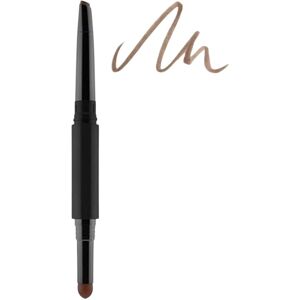 Gosh, Long Lasting, Podwójny, Kremowa kredka do brwi, 002, Brązowy, 0.5 g Gosh, Long Lasting, Podwójny, Kremowa kredka do brwi, 002, Brązowy, 0.5 g