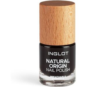 Inglot Natural Origin Lakier do paznokci - Czarny - Długotrwały & Wegański Inglot Natural Origin Lakier do paznokci - Czarny - Długotrwały & Wegański