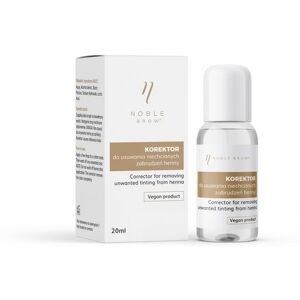 Korektor do usuwania niechcianych zabrudzeń henny pudrowej 20 ml Korektor do usuwania niechcianych zabrudzeń henny pudrowej 20 ml