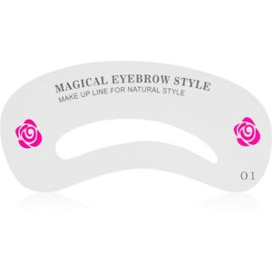Szablony brwi Lash Brow - 24 sztuka Wielokrotnego użytku Szablony brwi Lash Brow - 24 sztuka Wielokrotnego użytku