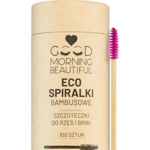 Lash Brow Good Morning Beautiful - Zestaw 100 szczoteczek do rzęs i brwi Lash Brow Good Morning Beautiful - Zestaw 100 szczoteczek do rzęs i brwi