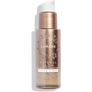 Lumene, Natural Glow Fluid Foundation, podkład rozświetlająco - wygładzający 1 Ultra Light, SPF20, 30 ml Lumene, Natural Glow Fluid Foundation, podkład rozświetlająco - wygładzający 1 Ultra Light, SPF20, 30 ml