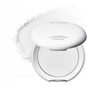 Missha Airy Pot Pressed Powder Translucent Transparentny Puder Matujący 5g Missha Airy Pot Pressed Powder Translucent Transparentny Puder Matujący 5g