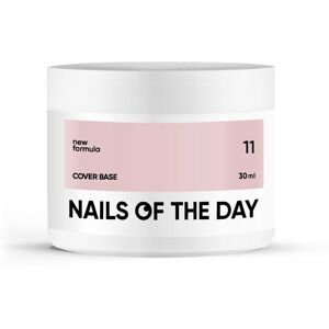 NAILSOFTHEDAY Cover base NEW 11 półprzezroczysta beżowa baza hybrydowa 30ml NAILSOFTHEDAY Cover base NEW 11 półprzezroczysta beżowa baza hybrydowa 30ml