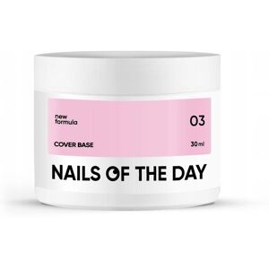NOTD Cover base NEW 03 - półprzezroczysta delikatno-brzoskwiniowa baza 30ml NOTD Cover base NEW 03 - półprzezroczysta delikatno-brzoskwiniowa baza 30ml
