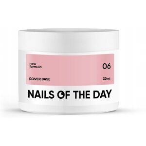 NOTD Cover base NEW 06 - półprzezroczysta nudowo-brzoskwiniowa baza 30 ml NOTD Cover base NEW 06 - półprzezroczysta nudowo-brzoskwiniowa baza 30 ml