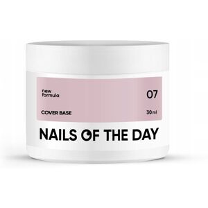 NOTD Cover base NEW 07 - półprzezroczysta baza w odzieniu kawy latte 30 ml NOTD Cover base NEW 07 - półprzezroczysta baza w odzieniu kawy latte 30 ml