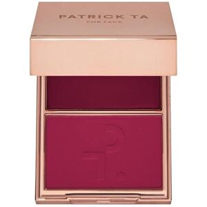 PATRICK TA Major Double - Take Crème & Powder Blush She's Wanted Paleta różów do policzków PATRICK TA Major Double - Take Crème & Powder Blush She's Wanted Paleta różów do policzków