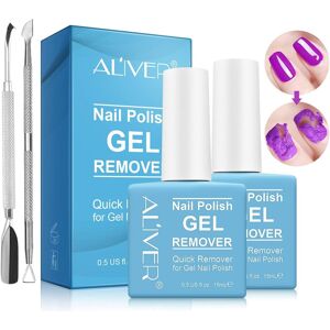 Profesjonalny Zmywacz do Paznokci Naturalny Żel 2x15ml oraz Pilnik Profesjonalny Zmywacz do Paznokci Naturalny Żel 2x15ml oraz Pilnik