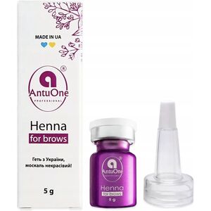 Pro-Ject Lashes, Henna Pudrowa Do Brwi Antuone, Ciemny Brąz, 5g Pro-Ject Lashes, Henna Pudrowa Do Brwi Antuone, Ciemny Brąz, 5g