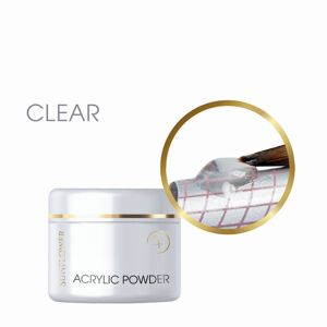 Przeźroczysty Puder Akrylowy 'Satyna' Clear 90g Przeźroczysty Puder Akrylowy 'Satyna' Clear 90g