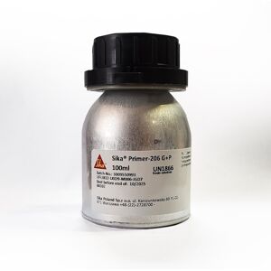 Sika Primer 206 G+P Czarny podkład do różnych podłoży 100 ml Sika Primer 206 G+P Czarny podkład do różnych podłoży 100 ml