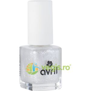 Avril Srebrny Top Coat z brokatem - Top coat Avril Srebrny Top Coat z brokatem - Top coat