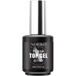 Top Noriko Nails Flash Top Gel Silver 15ml Top Noriko Nails Flash Top Gel Silver 15ml