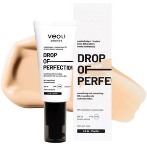 Cc Veoli Botanica,DROP OF PERFECTION wygładzająco - kryjący krem BB do skóry tłustej i mieszanej 2.0 W - Vanilla Cc Veoli Botanica,DROP OF PERFECTION wygładzająco - kryjący krem BB do skóry tłustej i mieszanej 2.0 W - Vanilla