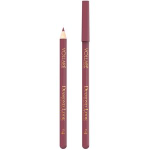 Vollare Cosmetics Cosmetics, Kredka Do Ust, Diamond 04 Violet Kiss, 1g Vollare Cosmetics Cosmetics, Kredka Do Ust, Diamond 04 Violet Kiss, 1g