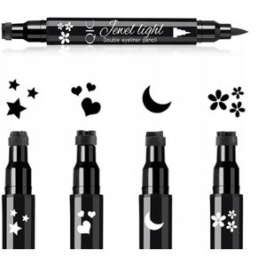 Zestaw Liquid Eyeliner Czarne z 4 Różnymi Wzorkami Zestaw Liquid Eyeliner Czarne z 4 Różnymi Wzorkami