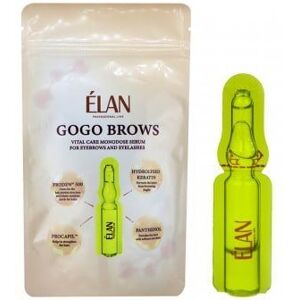 ZOLA, Serum do pielęgnacji brwi i rzęs Elan Go Go Brows, 10x1 ml ZOLA, Serum do pielęgnacji brwi i rzęs Elan Go Go Brows, 10x1 ml